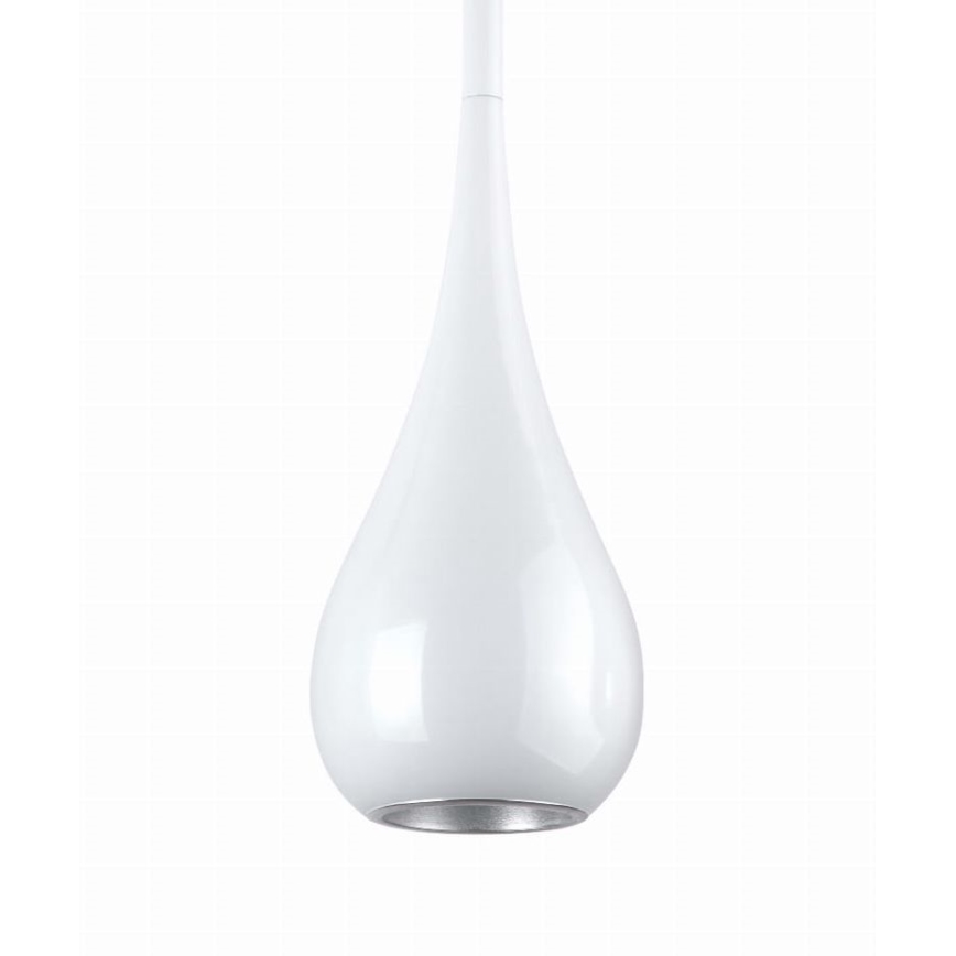 MAXLIGHT P0235 - Підвісна люстра DROP 1xE27/40W/230V діаметр 20 см білий