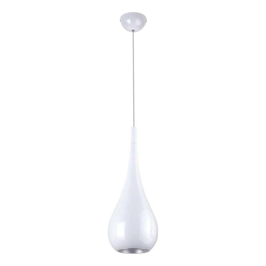 MAXLIGHT P0235 - Подвесная люстра DROP 1xE27/40W/230V диаметр 20 см белый