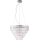 MAXLIGHT P0260 - Подвесная люстра MONACO 15xG9/40W/230V диаметр 60 см блестящий хром