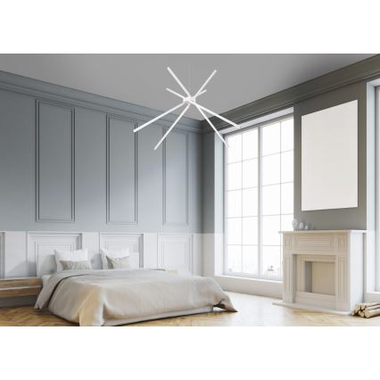 MAXLIGHT P0270 - Світлодіодна підвісна люстра SPIDER LED/33W/230V білий