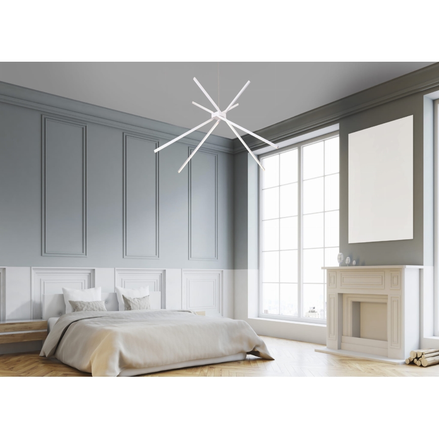 MAXLIGHT P0270 - Світлодіодна підвісна люстра SPIDER LED/33W/230V білий