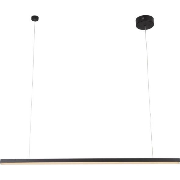 MAXLIGHT P0310D - Світлодіодна підвісна люстра з регулюванням яскравості TRIO LED/12W/230V чорний