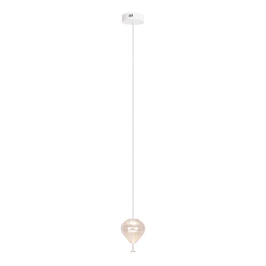 MAXLIGHT P0527 - Світлодіодна підвісна люстра PALLONCINI 2xLED/3W/230V діаметр 12 см прозорий