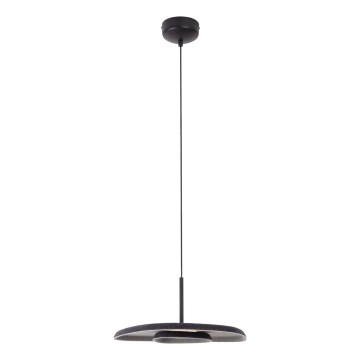 MAXLIGHT P0560 - Світлодіодна підвісна люстра DEUX LED/5W/230V чорний