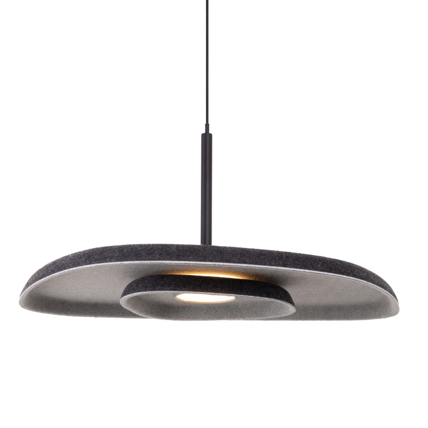 MAXLIGHT P0560 - Світлодіодна підвісна люстра DEUX LED/5W/230V чорний