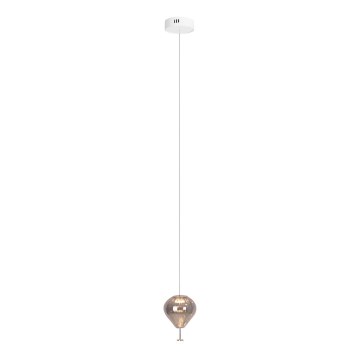 MAXLIGHT P0576 - Світлодіодна підвісна люстра PALLONCINI 2xLED/3W/230V діаметр 12 см димчастий