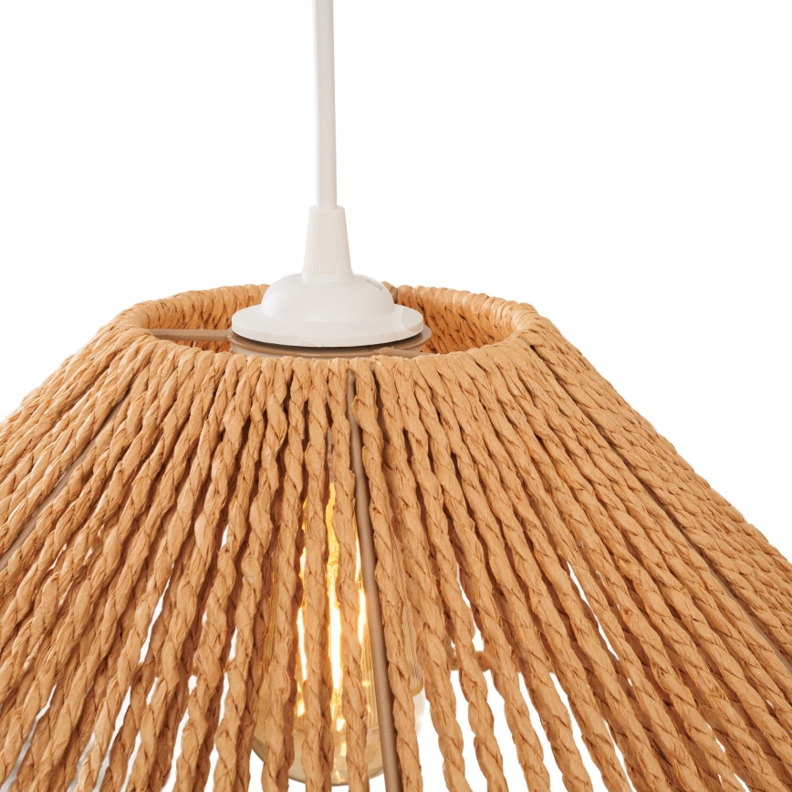 MAXLIGHT P0577 - Підвісна люстра AMALFI 1xE27/15W/230V діаметр 45 см бежевий
