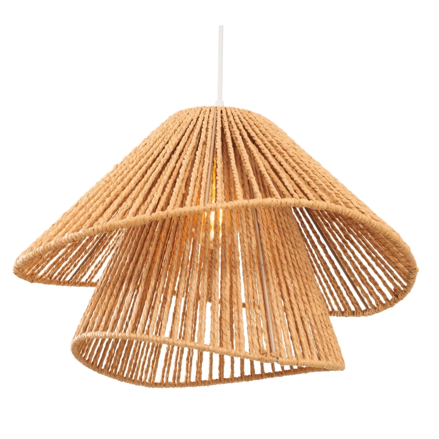 MAXLIGHT P0578 - Підвісна люстра AMALFI 1xE27/15W/230V діаметр 45 см бежевий