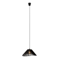 MAXLIGHT P0579 - Подвесная люстра AMALFI 1xE27/15W/230V диаметр 45 см черный