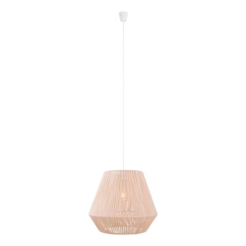 MAXLIGHT P0584 - Підвісна люстра PRASLIN 1xE27/15W/230V діаметр 44 cm бежевий