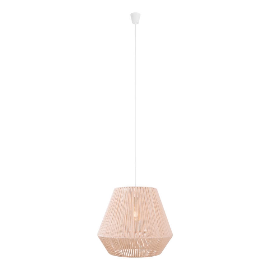 MAXLIGHT P0584 - Підвісна люстра PRASLIN 1xE27/15W/230V діаметр 44 cm бежевий