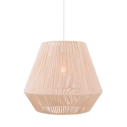 MAXLIGHT P0584 - Підвісна люстра PRASLIN 1xE27/15W/230V діаметр 44 cm бежевий