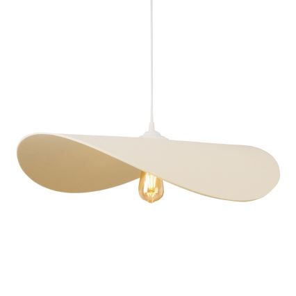 MAXLIGHT P0585 - Підвісна люстра PAN 1xE27/15W/230V діаметр 60 cm кремовий