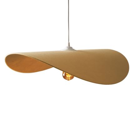 MAXLIGHT P0585 - Підвісна люстра PAN 1xE27/15W/230V діаметр 60 cm кремовий