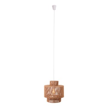 MAXLIGHT P0586 - Підвісна люстра LABRIZ 1xE27/15W/230V діаметр 35 cm бежевий