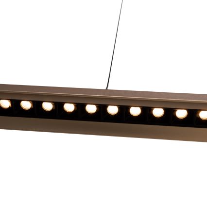 MAXLIGHT P0594 - Світлодіодна підвісна люстра з регулюванням яскравості JO-JO LED/38W/230V 2700/4500/5500K латунь