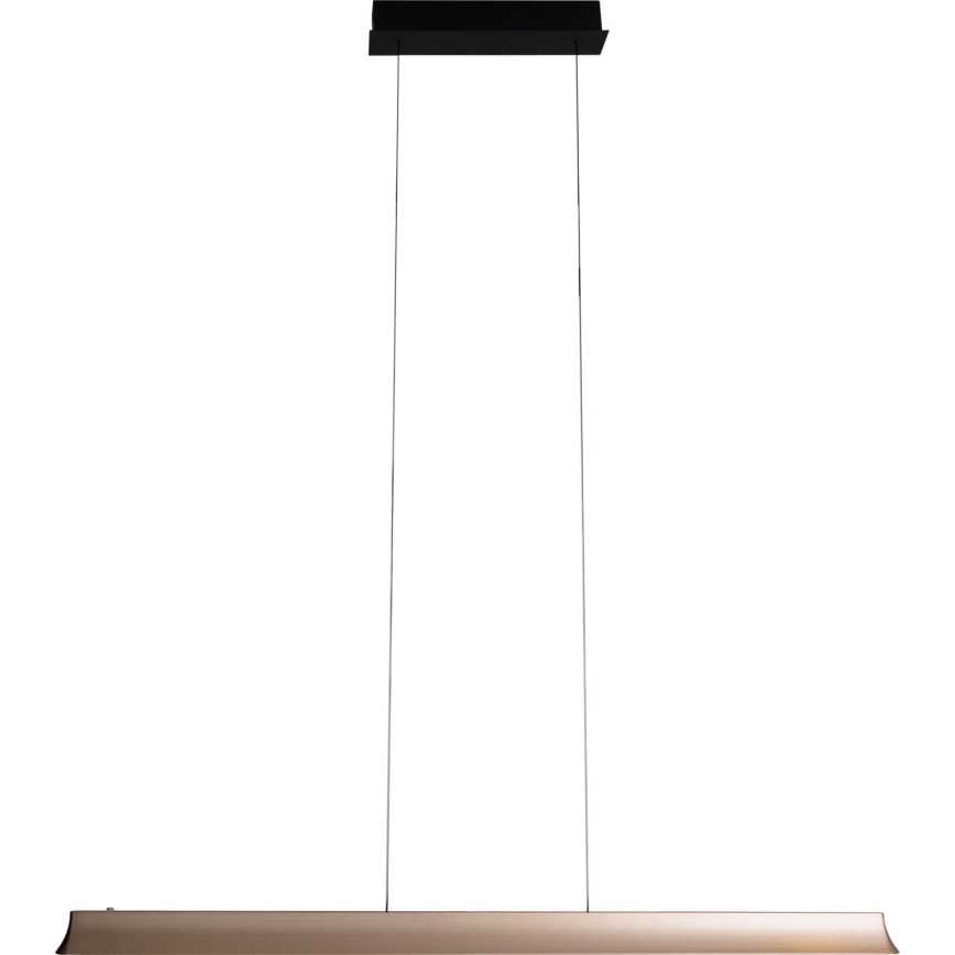 MAXLIGHT P0594 - Світлодіодна підвісна люстра з регулюванням яскравості JO-JO LED/38W/230V 2700/4500/5500K латунь