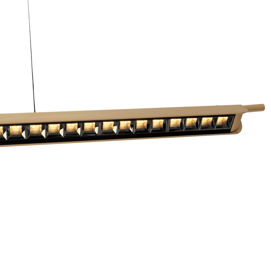MAXLIGHT P0596 - димований LED-підвісний світильник на тросі JO-JO LED/40W/230V 2700/4500/5500K золотистий