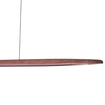 MAXLIGHT P0598 - Світлодіодна підвісна люстра WOODY LED/25W/230V коричневий/сосна