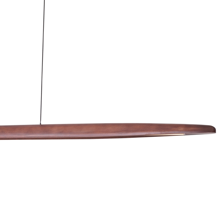 MAXLIGHT P0598 - Світлодіодна підвісна люстра WOODY LED/25W/230V коричневий/сосна
