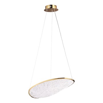 MAXLIGHT P0637D - Подвесной светильник на тросе EMPIRE LED/17W/230V, золотой