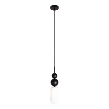 MAXLIGHT P0641 - Підвісний світильник на тросі NOVA 1xG9/12W/230V, діаметр 12 см, чорний