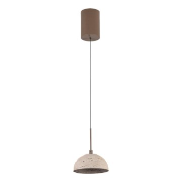 MAXLIGHT P0666 - LED люстра на тросе CUCCINA LED/57W/230V диам. 15 см бежевого цвета