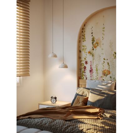 MAXLIGHT P0666 - LED люстра на тросе CUCCINA LED/57W/230V диам. 15 см бежевого цвета