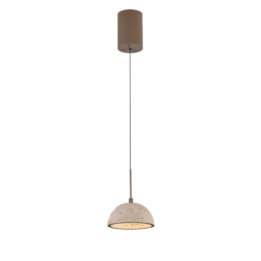 MAXLIGHT P0666 - LED люстра на тросе CUCCINA LED/57W/230V диам. 15 см бежевого цвета