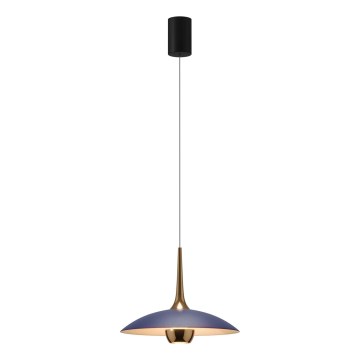 MAXLIGHT P0675 - LED люстра на тросе MANUKA LED/12 Вт/230 В, диаметр 28 см, золотой/синий