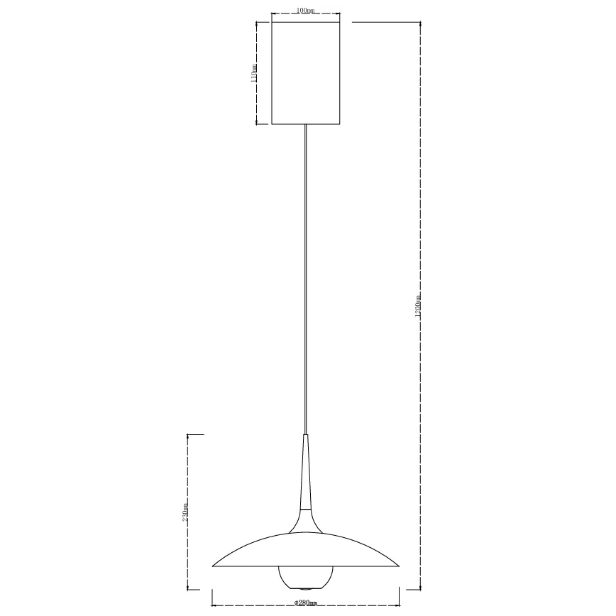 MAXLIGHT P0675 - LED люстра на тросе MANUKA LED/12 Вт/230 В, диаметр 28 см, золотой/синий