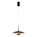 MAXLIGHT P0676 - LED люстра на тросі MANUKA LED/12W/230V діаметр 28 см золота/чорна
