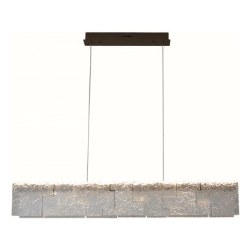 MAXLIGHT P0678 - LED люстра на тросі EVEREST LED/55W/230V коричнева