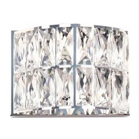 MAXLIGHT W0204 - Настенный светильник DIAMANTE 1xG9/42W/230V блестящий хром