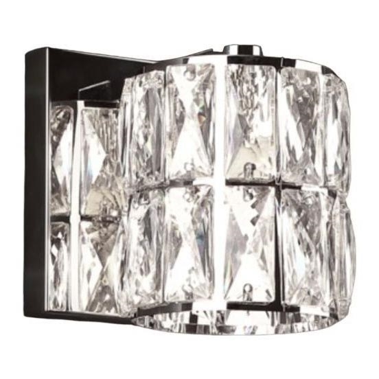 MAXLIGHT W0205 - Настінний світильник DIAMANTE 1xG9/42W/230V глянцевий хром