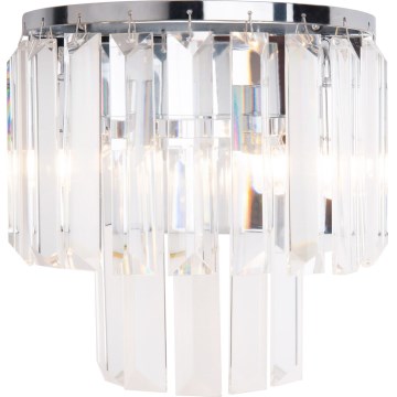 MAXLIGHT W0209 - Настінний світильник MONACO 2xG9/40W/230V глянцевий хром
