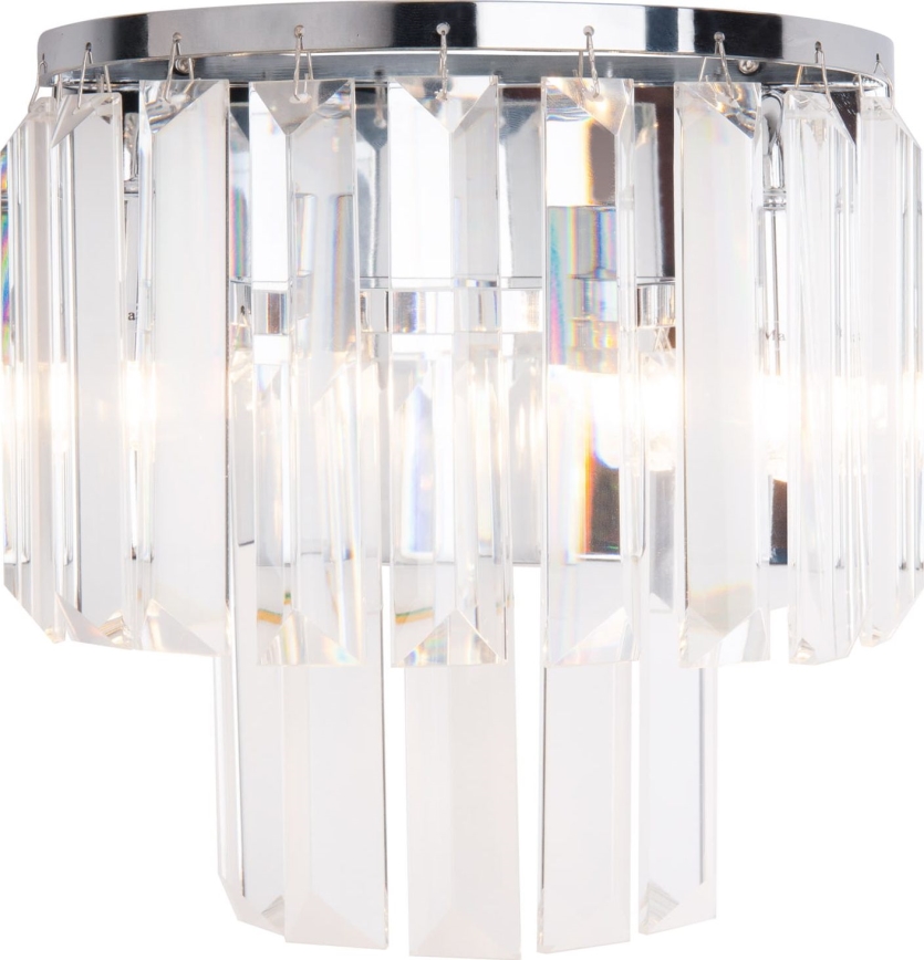 MAXLIGHT W0209 - Настінний світильник MONACO 2xG9/40W/230V глянцевий хром
