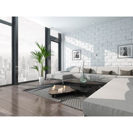 MAXLIGHT W0212 - Вуличний світлодіодний настінний світильник SPIDER LED/8,4W/230V IP44 білий