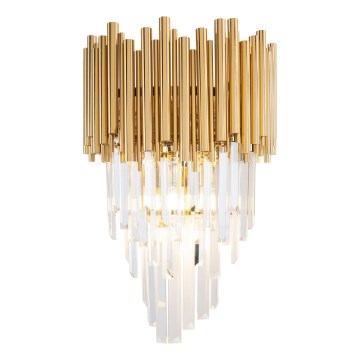 MAXLIGHT W0227 - Настінний світильник VOGUE 4xG9/40W/230V золотий