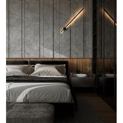 MAXLIGHT W0267 - Уличный светодиодный настенный светильник SPIDER LED/8,4W/230V IP44 черный