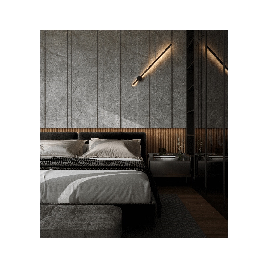 MAXLIGHT W0267 - Уличный светодиодный настенный светильник SPIDER LED/8,4W/230V IP44 черный