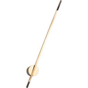 MAXLIGHT W0297 - Вуличний світлодіодний настінний світильник SPIDER LED/8,4W/230V IP44 золотий