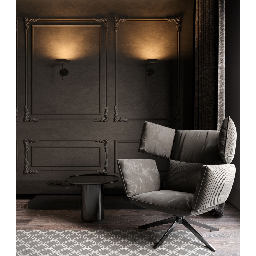 MAXLIGHT W0303 - Світлодіодна настінна лампа HANA LED/6W/230V чорний