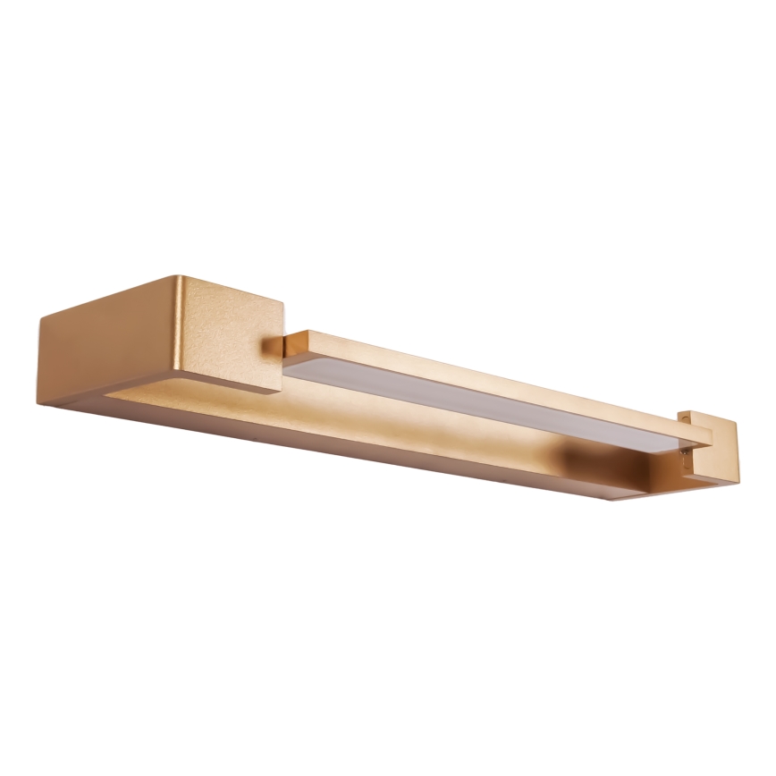 MAXLIGHT W0318 - Светодиодный настенный светильник для ванной комнаты FLINK LED/12W/230V 45 см IP44 золотистый
