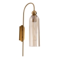 MAXLIGHT W0332 - Настенная лампа CAMPANILA 1xE27/40W/230V латунь/бежевый