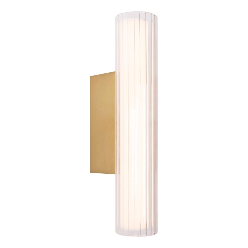 MAXLIGHT W0364 - LED Настінний світильник для ванної кімнати FAYETTE LED/6W/230V 31 cm IP44 золотий