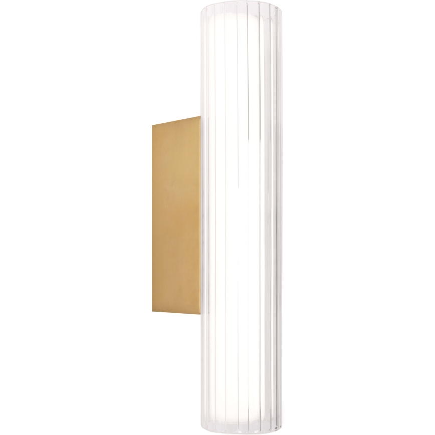 MAXLIGHT W0364 - LED Настінний світильник для ванної кімнати FAYETTE LED/6W/230V 31 cm IP44 золотий
