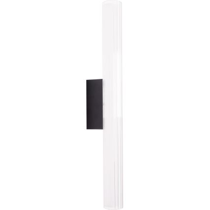 MAXLIGHT W0365 - LED Настінний світильник для ванної кімнати FAYETTE LED/12W/230V 61 cm IP44 чорний