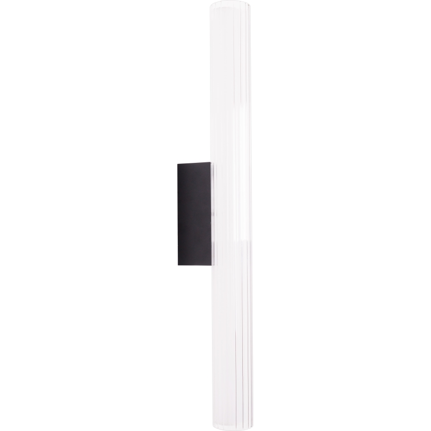 MAXLIGHT W0365 - LED Настінний світильник для ванної кімнати FAYETTE LED/12W/230V 61 cm IP44 чорний