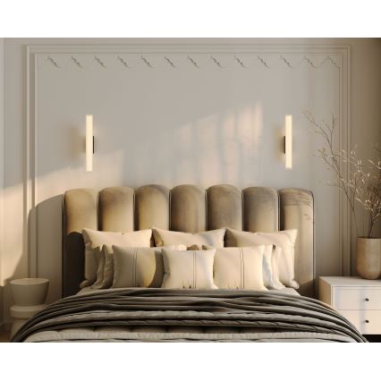 MAXLIGHT W0366 - LED Настінний світильник для ванної кімнати FAYETTE LED/12W/230V 61 cm IP44 золотий